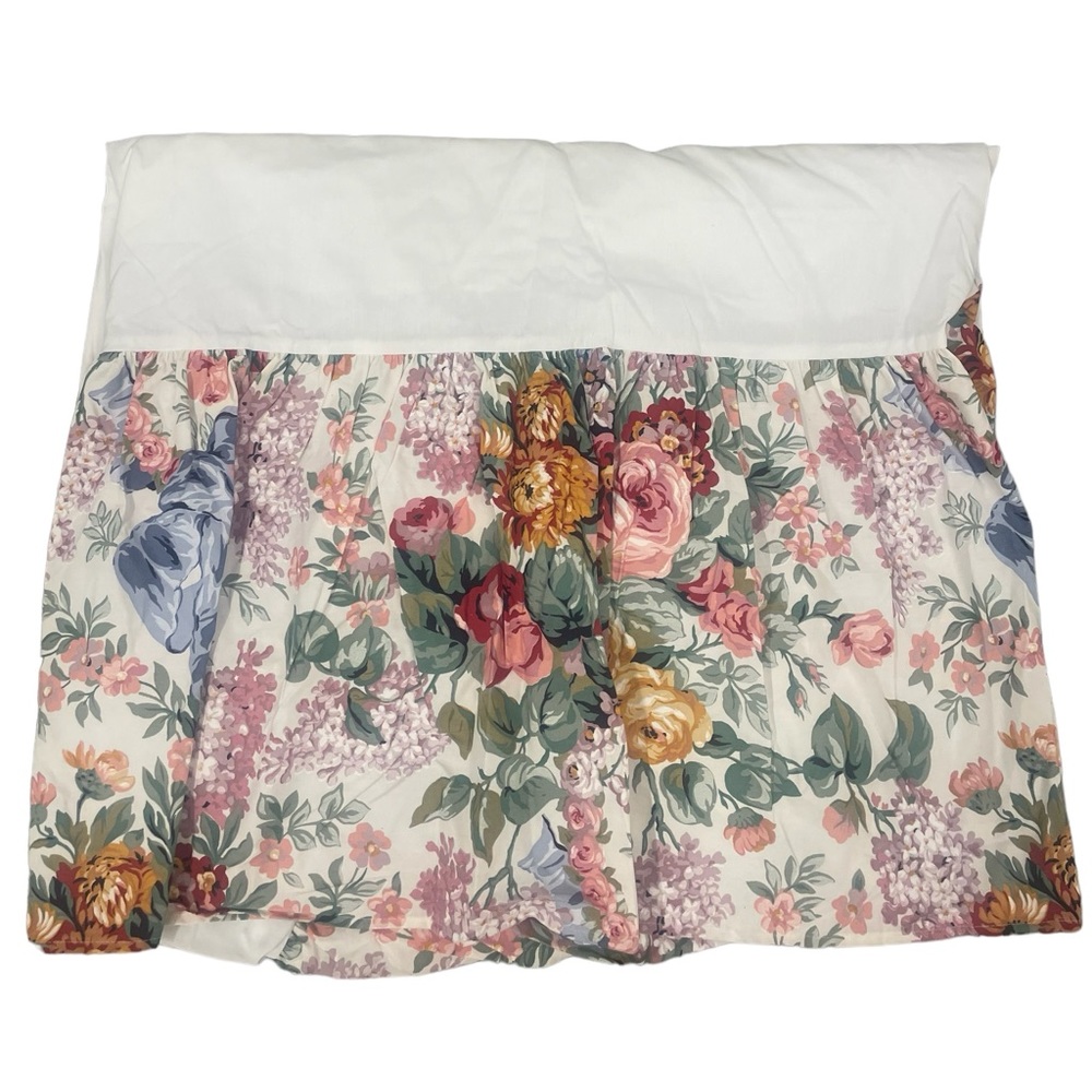 Ralph Lauren Allison Queen Bed Skirt Dust Ruffle 14” Drop